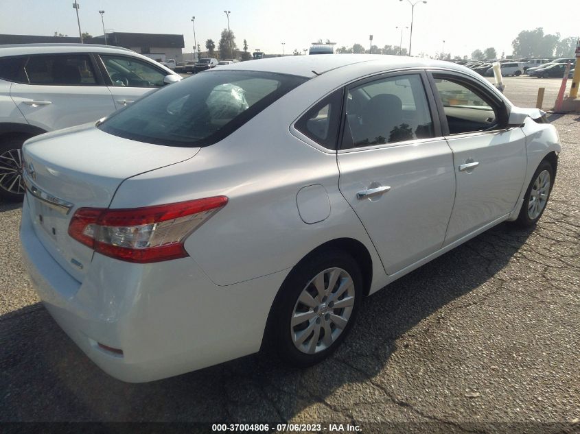 2013 NISSAN SENTRA S - 3N1AB7AP5DL789230