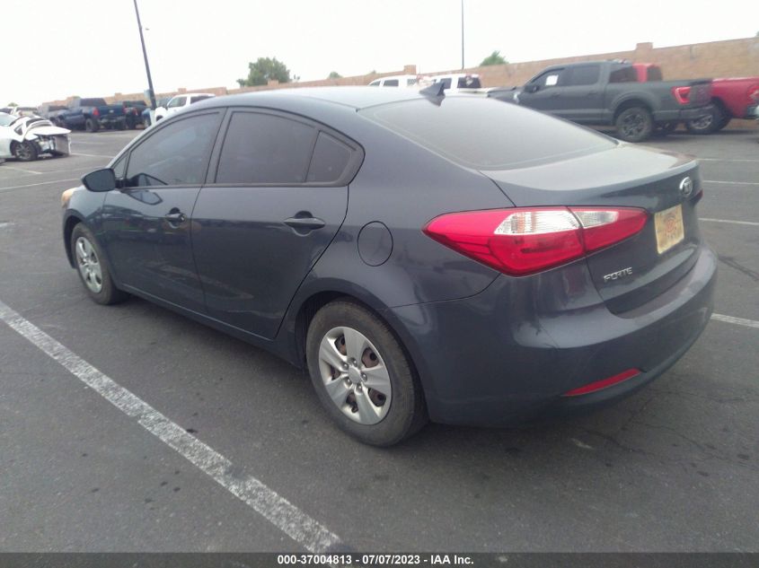 2016 KIA FORTE LX - KNAFK4A61G5463046