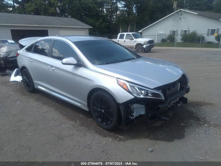 2015 HYUNDAI SONATA 2.4L SPORT - 5NPE34AFXFH029671