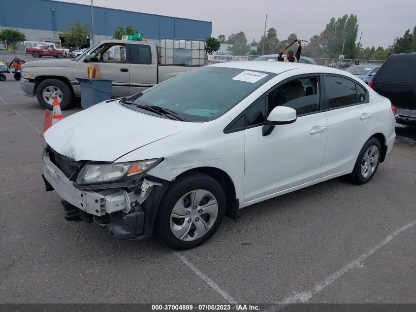 2013 HONDA CIVIC SDN LX - 19XFB2F59DE242768