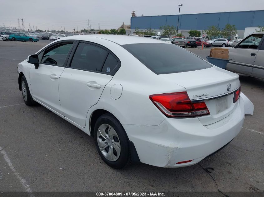 2013 HONDA CIVIC SDN LX - 19XFB2F59DE242768