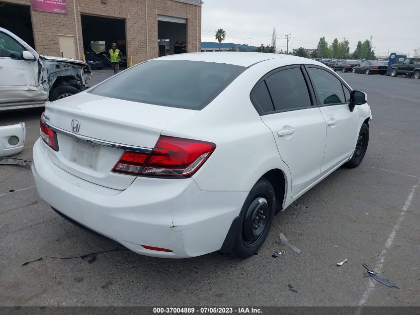 2013 HONDA CIVIC SDN LX - 19XFB2F59DE242768