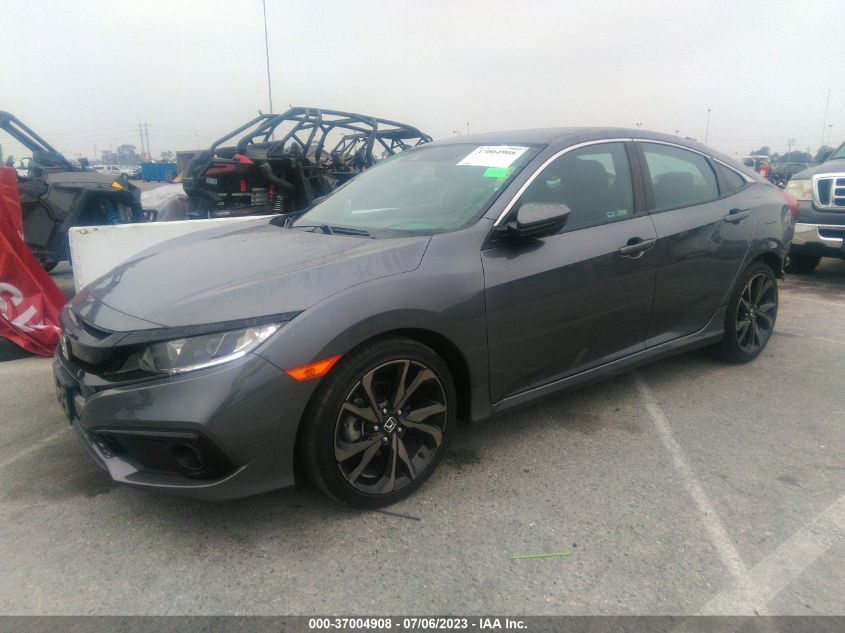 2020 HONDA CIVIC SEDAN SPORT - 2HGFC2F85LH541072