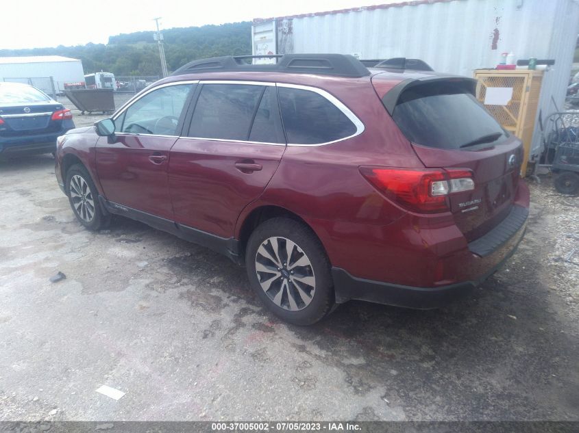 2016 SUBARU OUTBACK 2.5I LIMITED - 4S4BSBNC1G3312155