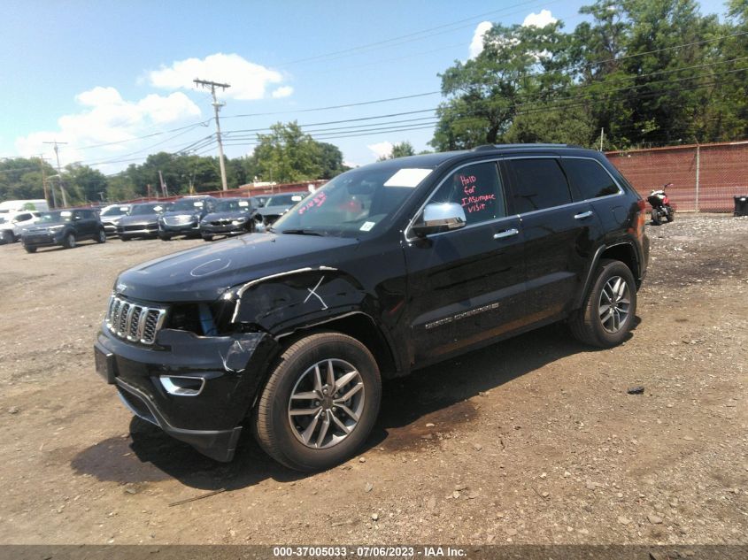 2022 JEEP GRAND CHEROKEE WK LIMITED - 1C4RJFBG8NC120748