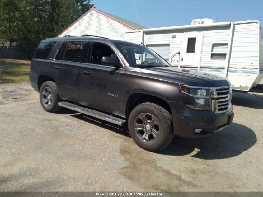 2016 CHEVROLET TAHOE LT - 1GNSKBKCXGR168571