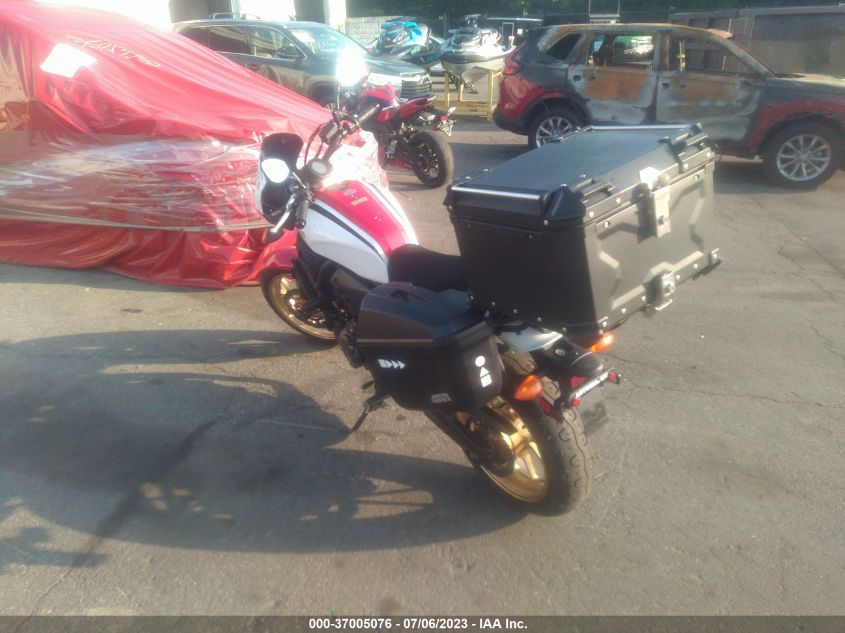 2021 YAMAHA XSR700 - JYARM21E8MA001507