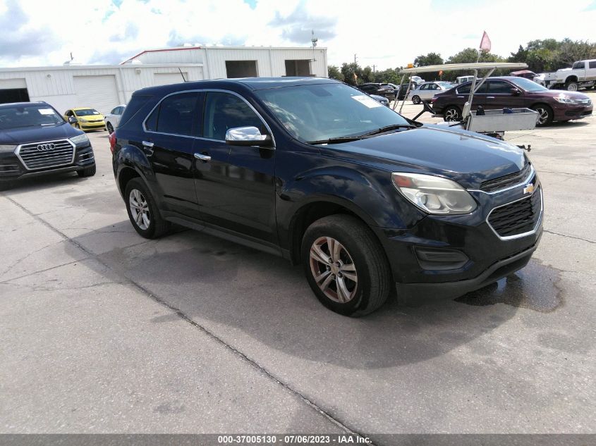 2016 CHEVROLET EQUINOX LS - 2GNALBEK5G1155733