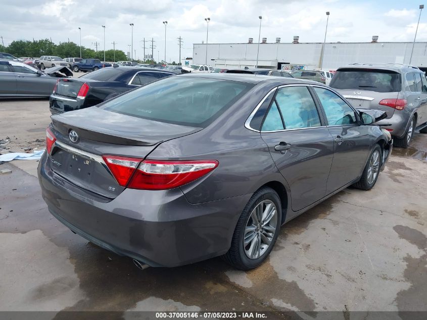 2015 TOYOTA CAMRY XLE/SE/LE/XSE - 4T1BF1FKXFU043716