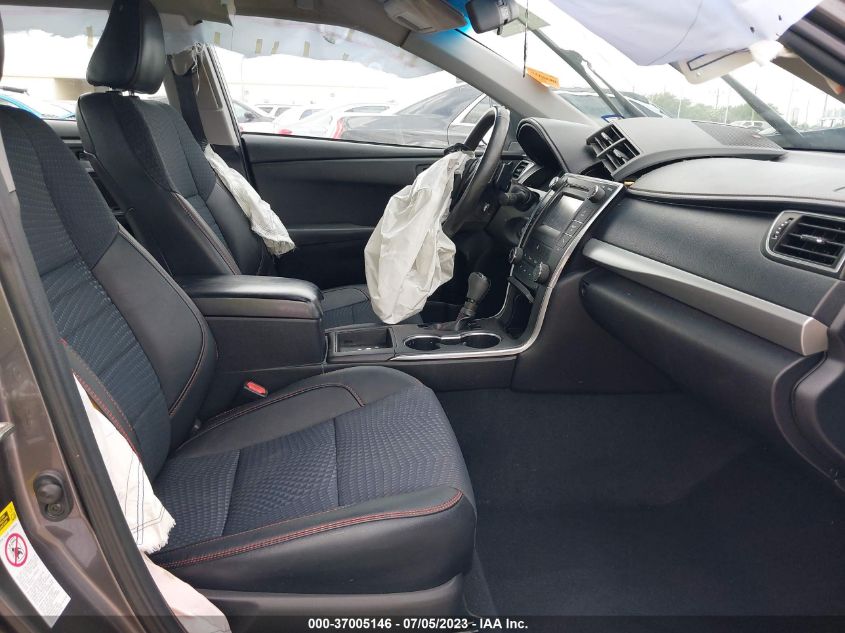 2015 TOYOTA CAMRY XLE/SE/LE/XSE - 4T1BF1FKXFU043716