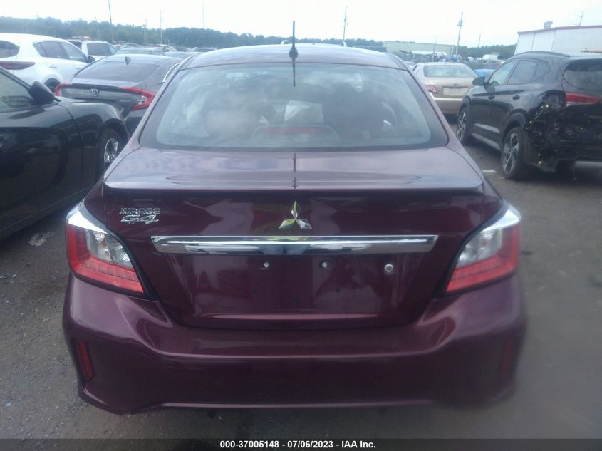 2022 MITSUBISHI MIRAGE G4 ES/LE/BLACK EDITION - ML32FUFJ1NHF08815