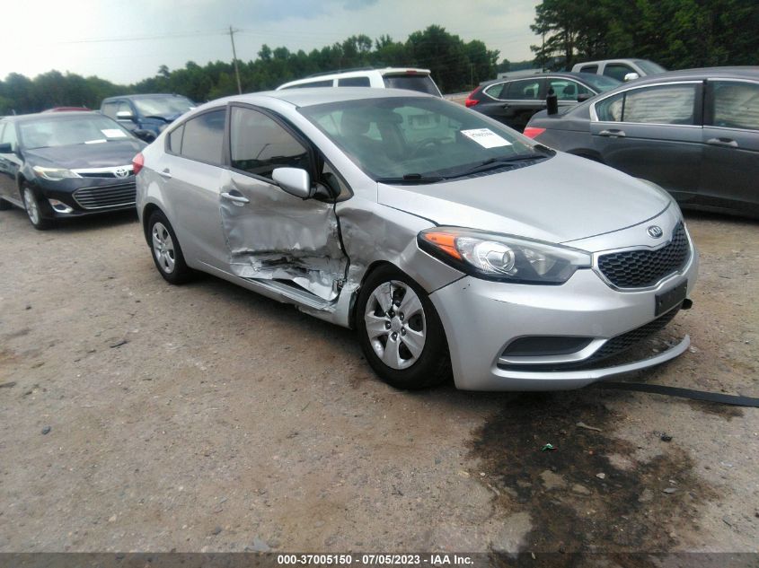2016 KIA FORTE LX - KNAFX4A62G5551296