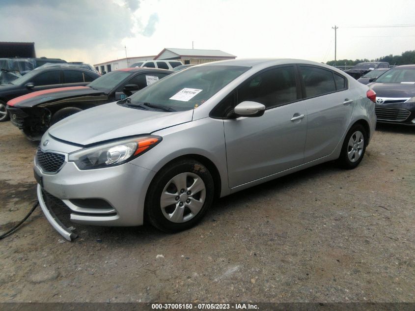 2016 KIA FORTE LX - KNAFX4A62G5551296