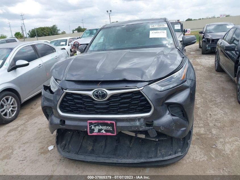 2022 TOYOTA HIGHLANDER L - 5TDCZRAH0NS097149