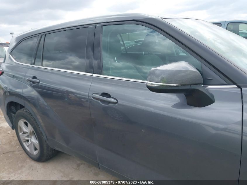 2022 TOYOTA HIGHLANDER L - 5TDCZRAH0NS097149