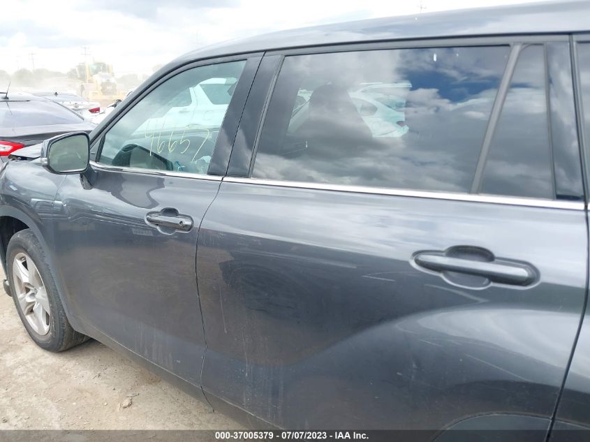 2022 TOYOTA HIGHLANDER L - 5TDCZRAH0NS097149