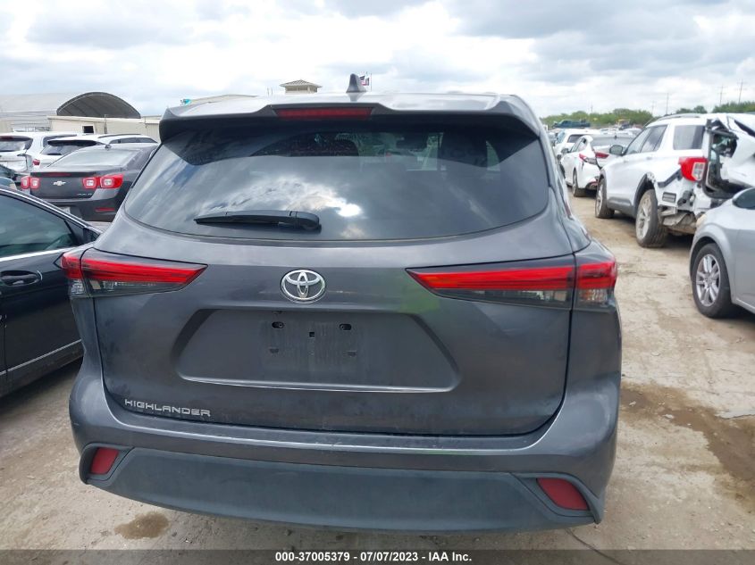 2022 TOYOTA HIGHLANDER L - 5TDCZRAH0NS097149