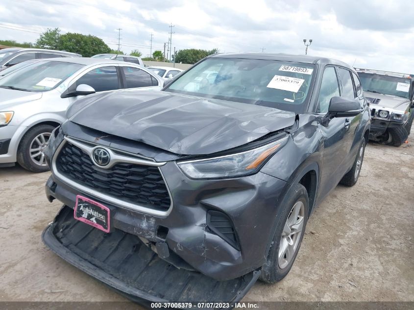 2022 TOYOTA HIGHLANDER L - 5TDCZRAH0NS097149