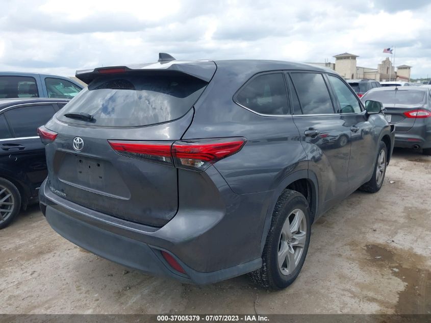 2022 TOYOTA HIGHLANDER L - 5TDCZRAH0NS097149