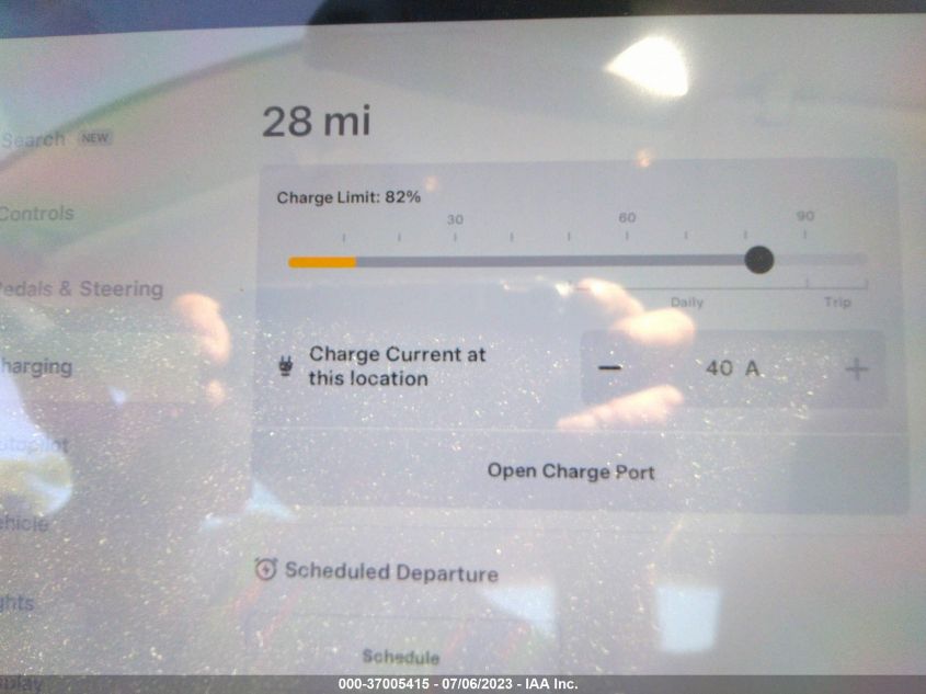 2015 TESLA MODEL S 85 - 5YJSA1H1XFFP75781