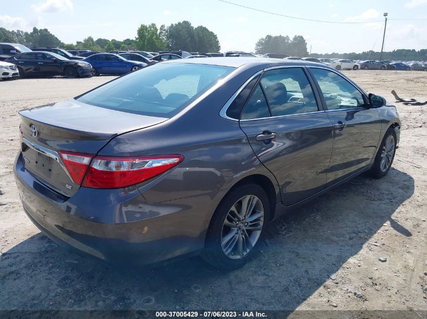 2016 TOYOTA CAMRY XLE/SE/LE/XSE - 4T1BF1FK8GU601385