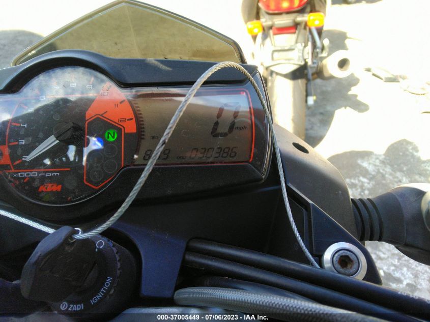 2007 KTM 990 SUPER DUKE VBKVD94067M936506