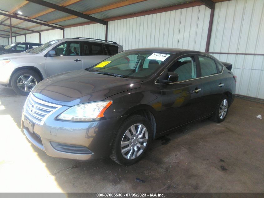 2015 NISSAN SENTRA SR/SL/S/SV/FE+ S - 3N1AB7AP2FL661983