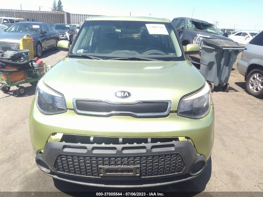 2015 KIA SOUL BASE - KNDJN2A25F7800844