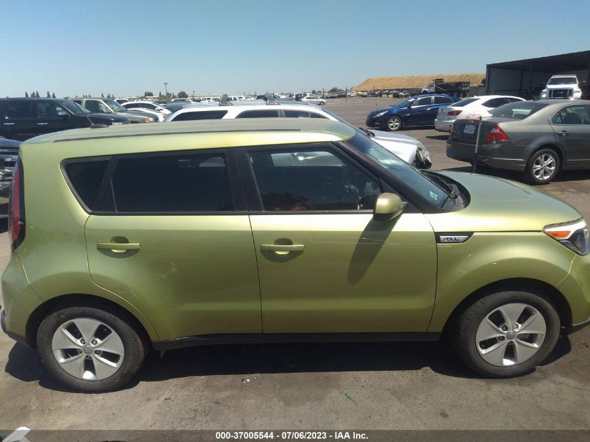 2015 KIA SOUL BASE - KNDJN2A25F7800844
