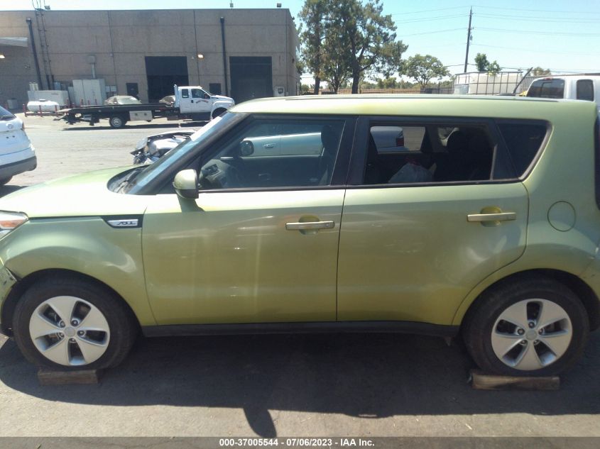 2015 KIA SOUL BASE - KNDJN2A25F7800844