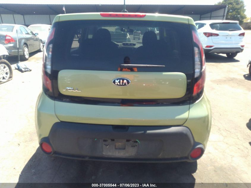 2015 KIA SOUL BASE - KNDJN2A25F7800844