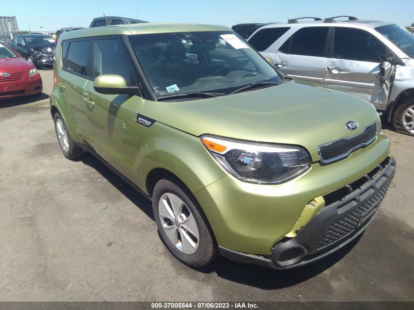 2015 KIA SOUL BASE - KNDJN2A25F7800844