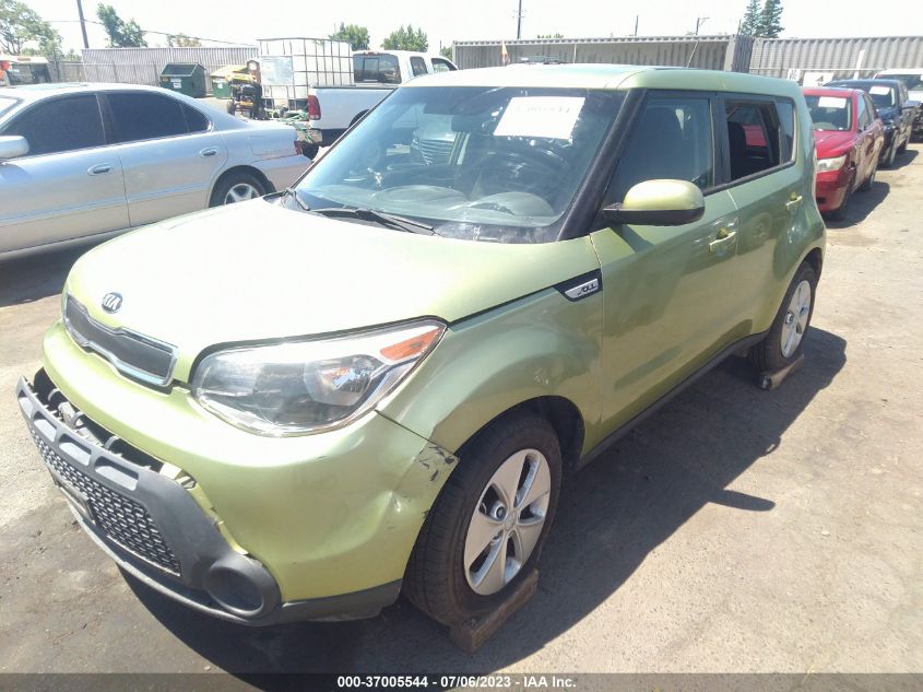 2015 KIA SOUL BASE - KNDJN2A25F7800844