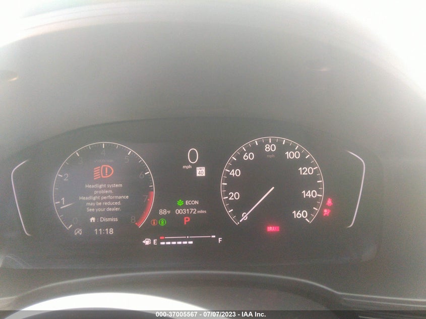VIN 2HGFE2F5XPH510292 2023 HONDA CIVIC SEDAN SPORT