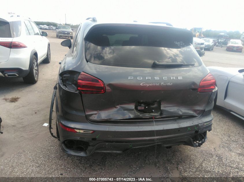 2016 PORSCHE CAYENNE TURBO - WP1AC2A25GLA89188