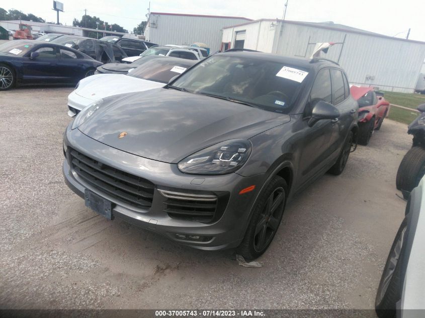 2016 PORSCHE CAYENNE TURBO - WP1AC2A25GLA89188