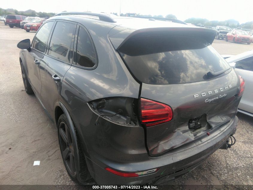 2016 PORSCHE CAYENNE TURBO - WP1AC2A25GLA89188