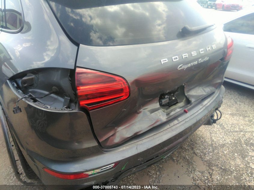 2016 PORSCHE CAYENNE TURBO - WP1AC2A25GLA89188