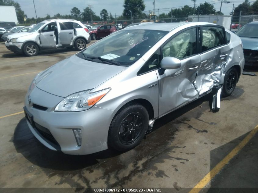2015 TOYOTA PRIUS FOUR - JTDKN3DU5F0442242
