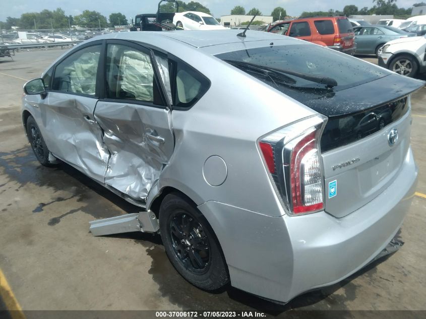 2015 TOYOTA PRIUS FOUR - JTDKN3DU5F0442242