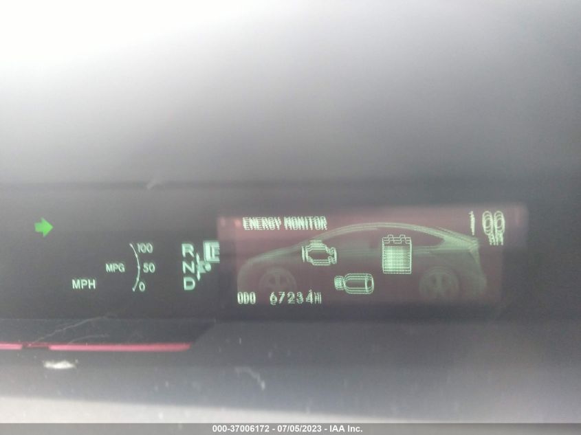 2015 TOYOTA PRIUS FOUR - JTDKN3DU5F0442242