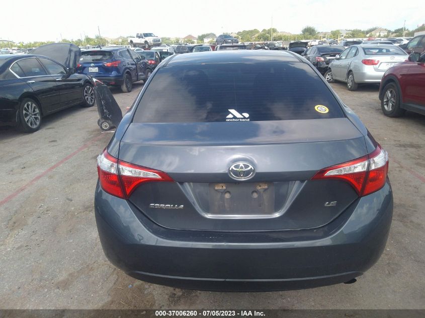 2015 TOYOTA COROLLA L/LE/S/S PLUS/LE PLUS - 5YFBURHE9FP275575