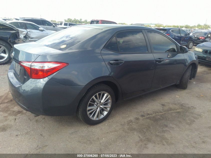 2015 TOYOTA COROLLA L/LE/S/S PLUS/LE PLUS - 5YFBURHE9FP275575