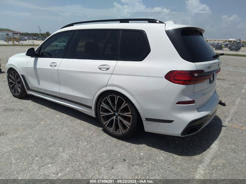 2021 BMW X7 M50I 5UXCX6C05M9H25894