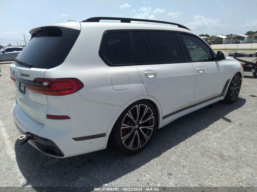 2021 BMW X7 M50I 5UXCX6C05M9H25894