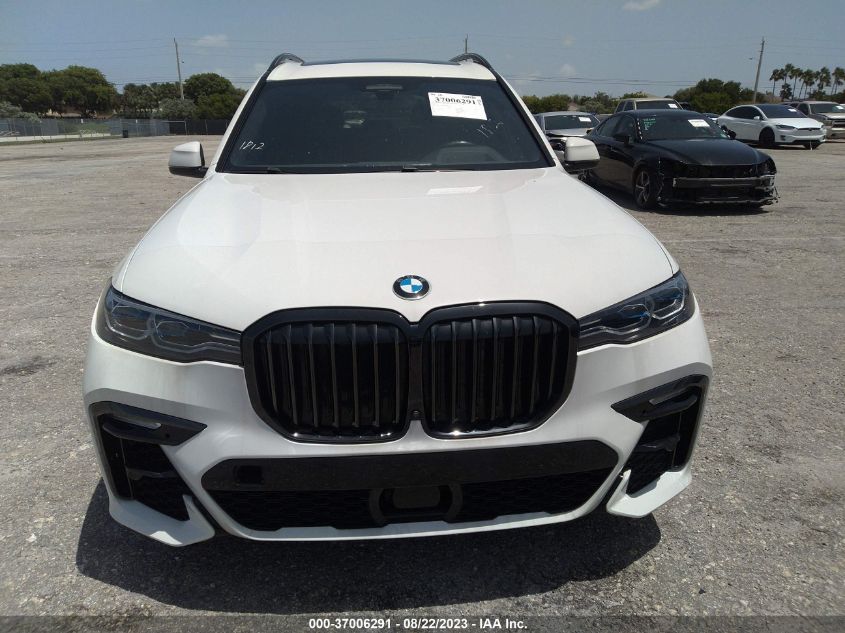 2021 BMW X7 M50I 5UXCX6C05M9H25894