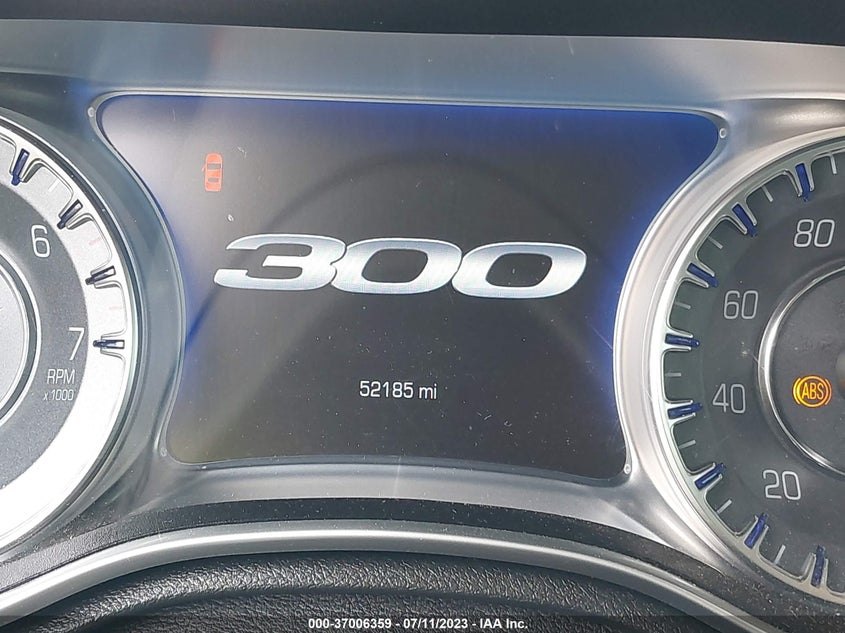 2019 CHRYSLER 300 TOURING VIN: 2C3CCAAG5KH612428