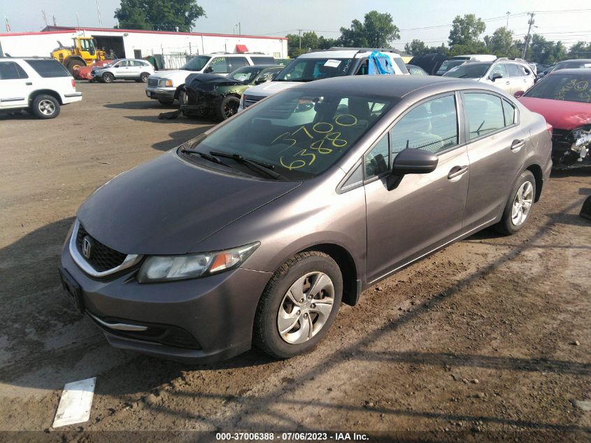 2015 HONDA CIVIC SEDAN LX - 19XFB2F5XFE029699