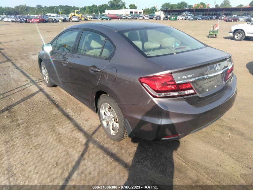 2015 HONDA CIVIC SEDAN LX - 19XFB2F5XFE029699