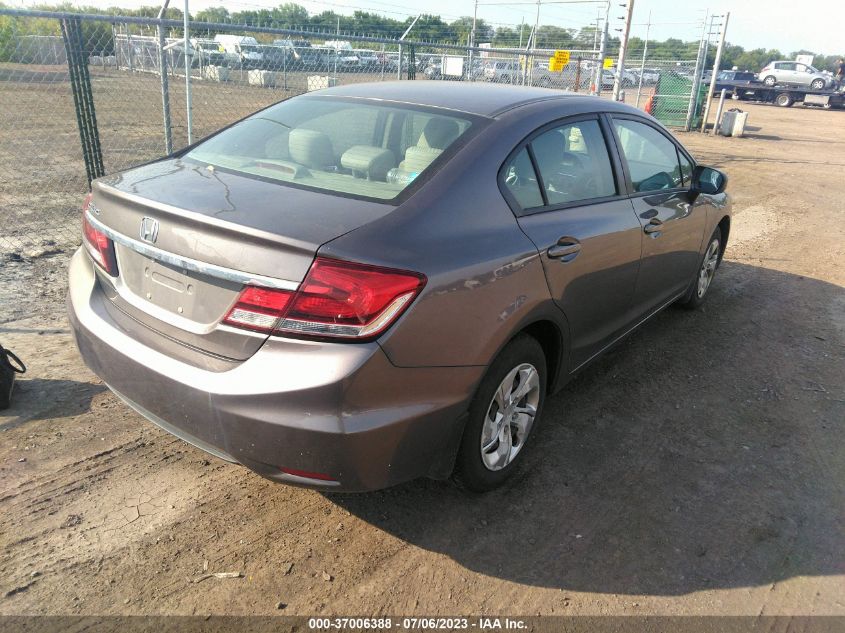 2015 HONDA CIVIC SEDAN LX - 19XFB2F5XFE029699